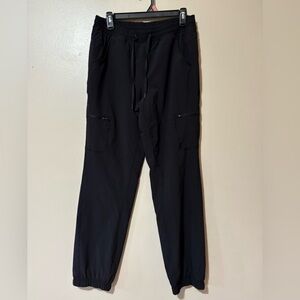 Eddie Bauer Black Fleece Lined Cargo Pants